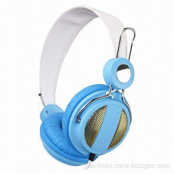 Novelty Headphone with 3.5mm Stereo Plug and 2.0m Cord Length, Available in Various Colors